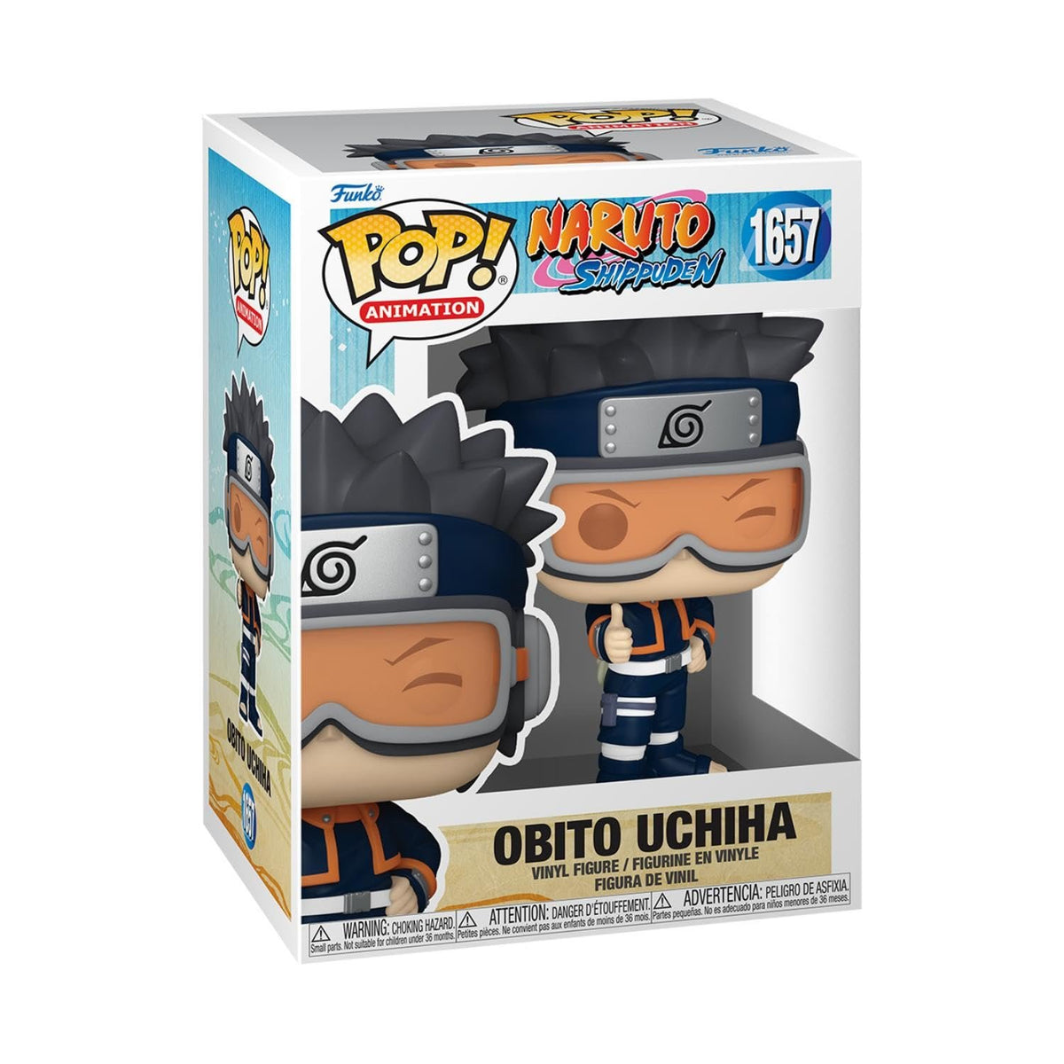 Funko POP! Animation: Naruto - Obito Uchiha - (Kid) - Collectable Vinyl Figure - Gift Idea - Official Merchandise - for Kids & Adults - Anime Fans - Model Figure for Collectors and Display