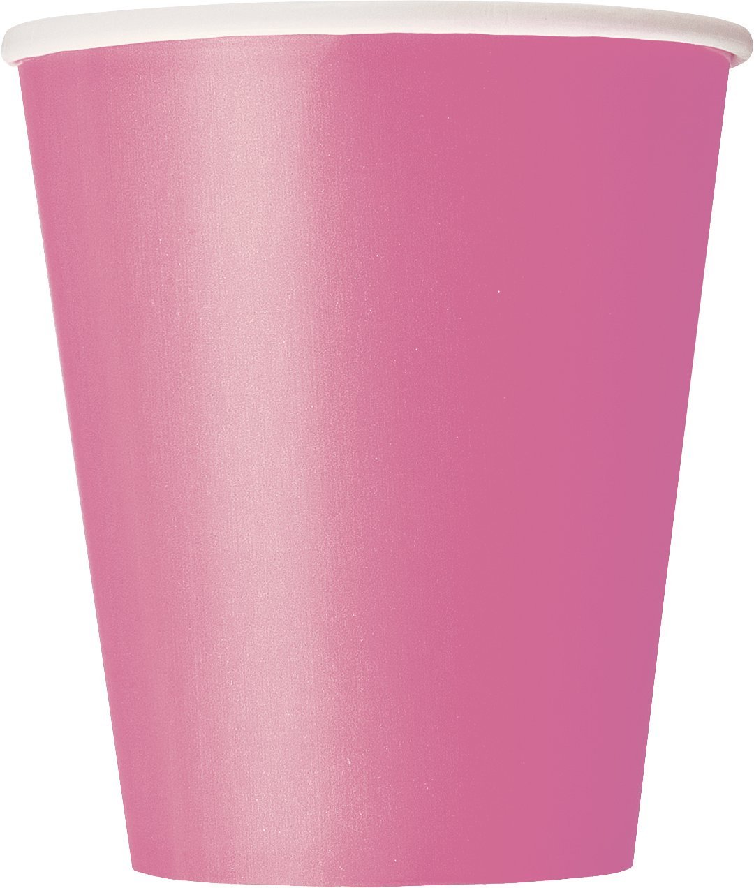Premium Hot Pink Paper Cups - 9 oz (Pack of 14) - Elegant & Eco-Friendly Party Drinkware - Perfect for Birthdays, Showers, & Special Celebrations