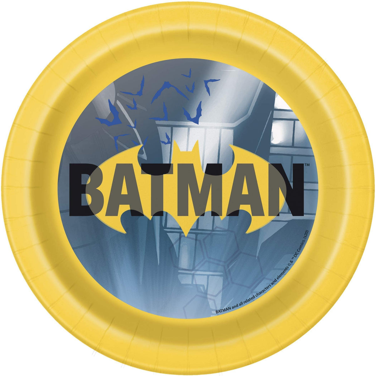 Unique Batman Multicolor Paper Cups - 9 oz (Pack of 8) - Fun and Durable Cups for Themed Parties &amp; Birthdays