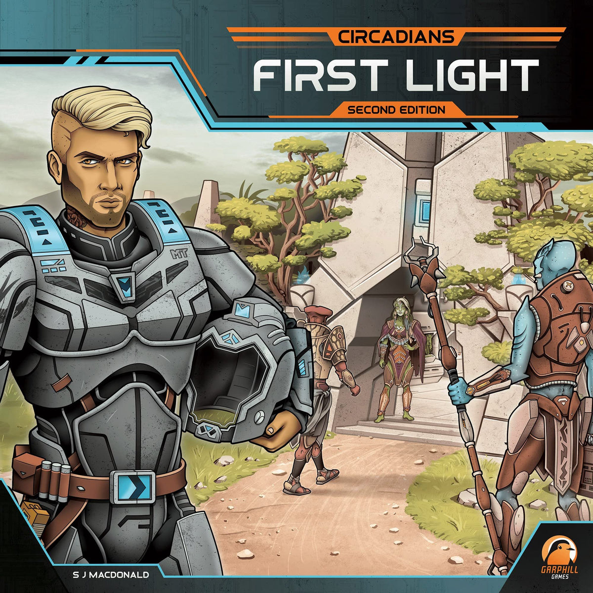 Renegade Game Studios Circadians: First Light Second Edition - Strategy Boardgame, Ages 14+, 1-4 Players, 60-90 Min