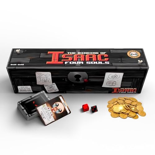 Maestro Media: The Binding of Isaac: Four Souls (2nd Edition) - Strategy Card Game, Officially Licensed, Ages 13+, 1-4+ Players, 30 Min