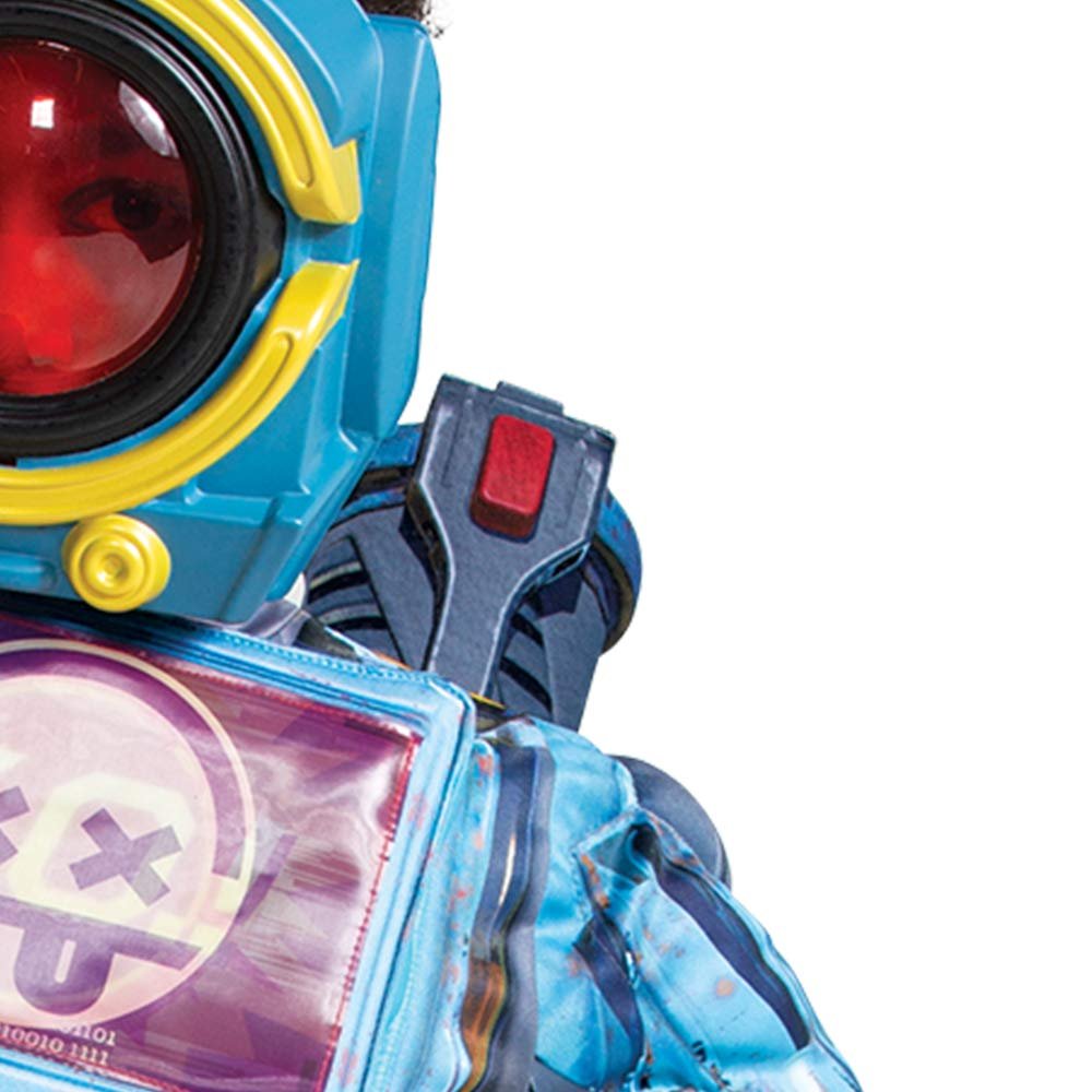 Pathfinder Costume for Kids, Official Deluxe Apex Legends Costume Jumpsuit with Mask and Armor