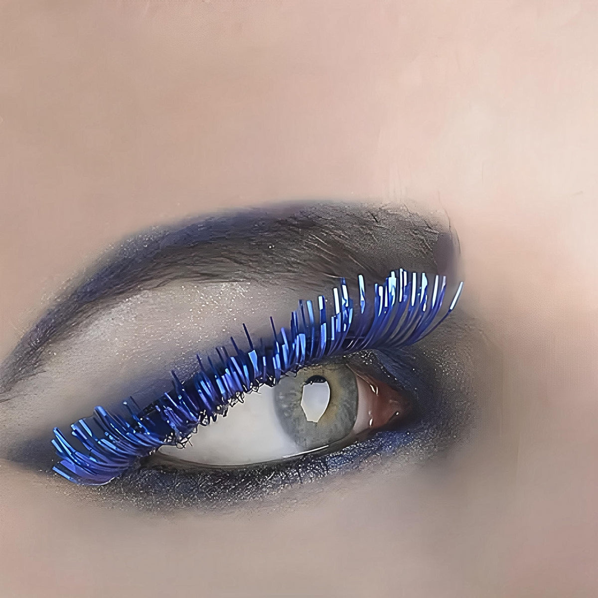 Red Tinsel Eyelashes (1/2&quot; x 1&quot;) - Perfect for Parties, Costumes &amp; Celebrations