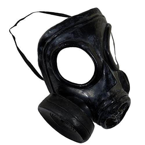Loftus Realistic Look Biohazard Costume Gas Mask, Black, One Size