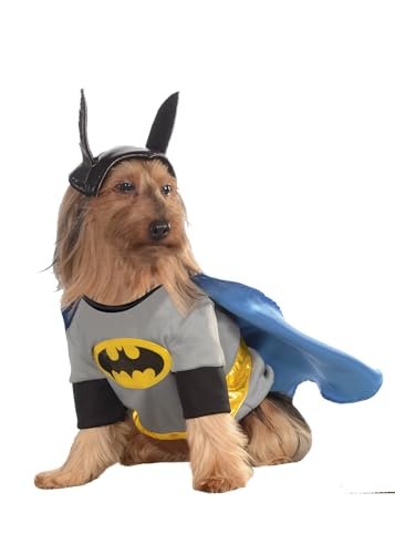 DC Comics Batman Pet Costume Shirt With Cape