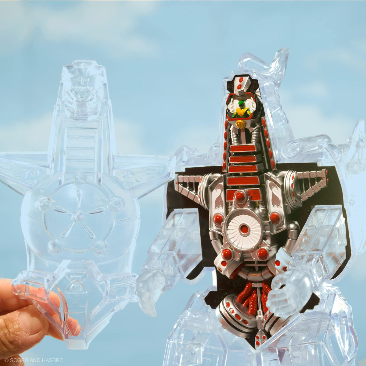 Super7 Mighty Morphin Power Rangers Dragonzord Collection Super Cyborg Action Figure