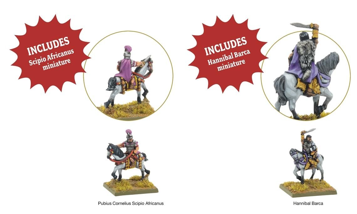 Warlord Games Hannibal Battle-Set - Epic Scale Plastic Miniatures for Hail Caesar Highly Detailed Anicent Era Miniatures for Table-top Wargaming, 112010001