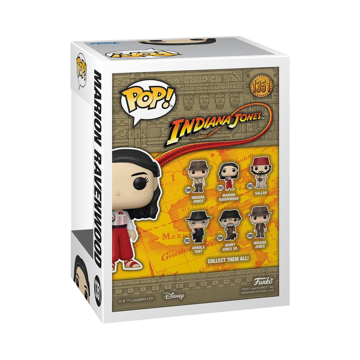 Funko Pop! Movies: Indiana Jones - Raiders of The Lost Ark, Marion Ravenwood