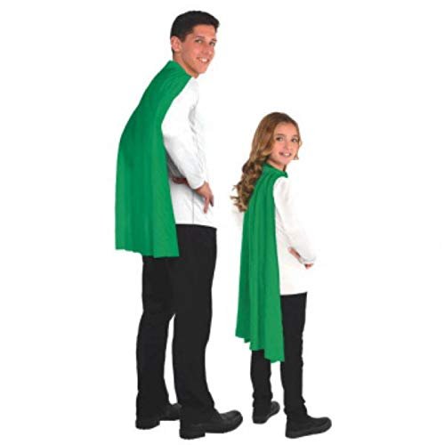 Yellow Cape Costume for Kids and Adults - One Size Fits Most (1 Count) - Great For Party Dress-Up - Superhero & Halloween Capes