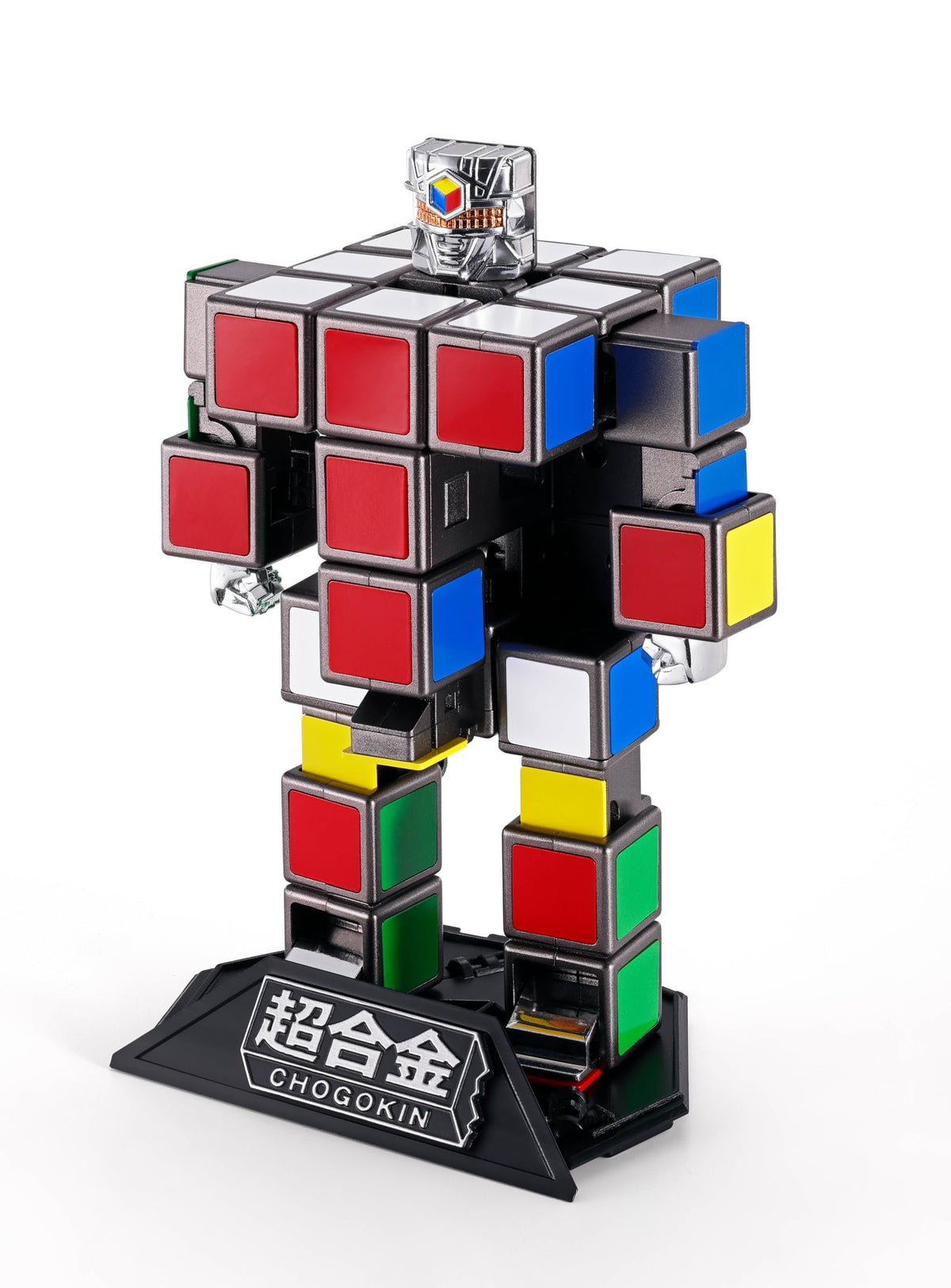 TAMASHII NATIONS - Rubik&#39;s Cube - Rubik&#39;s Cube Robo, Bandai Spirits Chokogin Figure