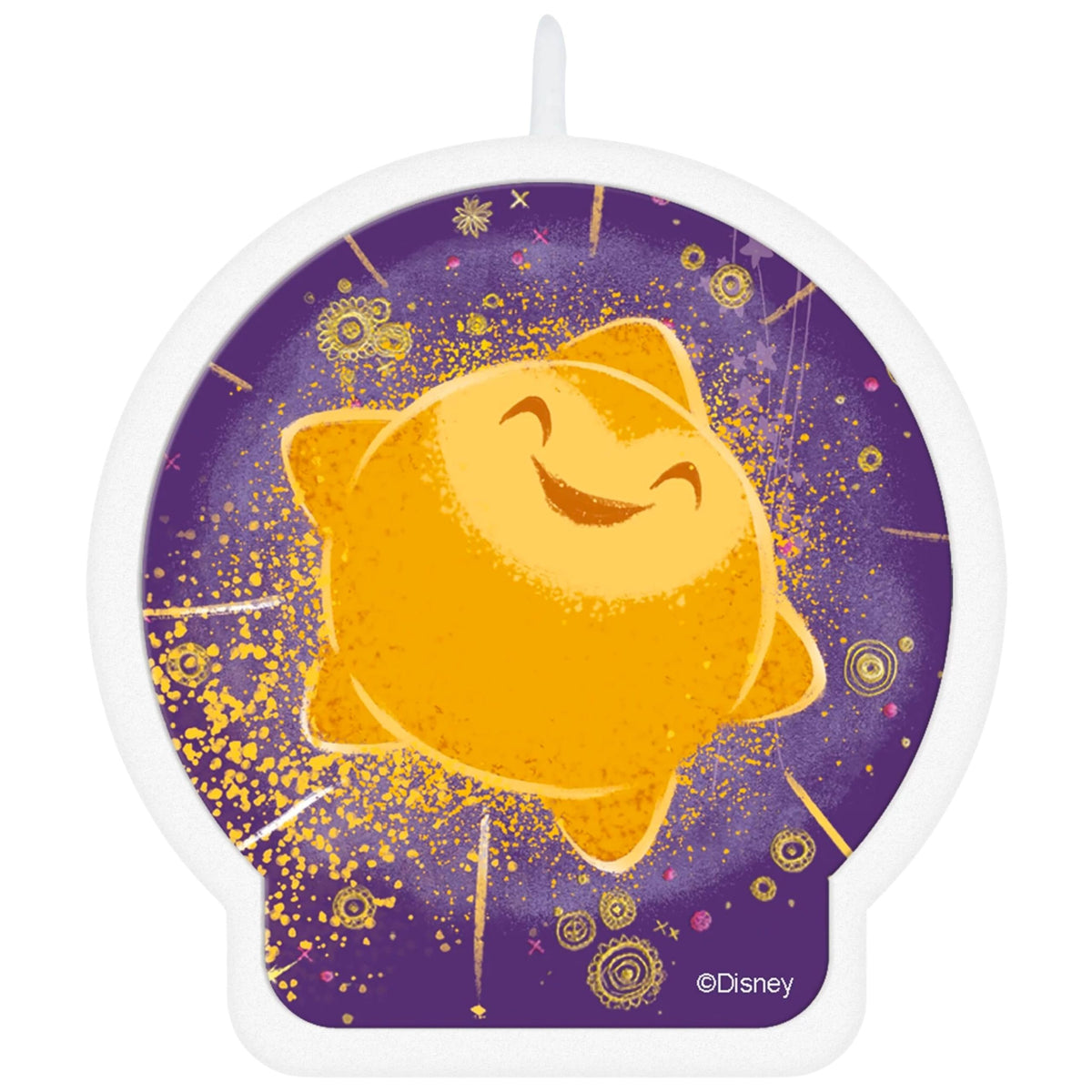 Birthday Candle - 2.6&quot; x 2.4&quot; - Unique, Long-lasting &amp; Eye-catching Design - Ideal for Captivating Birthday Moments, Wish