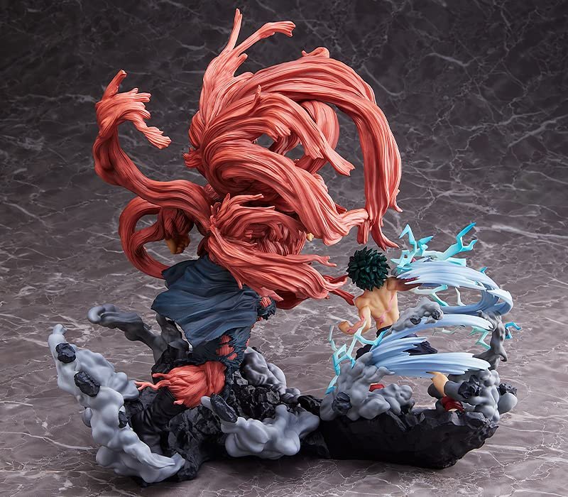 Tomytec My Hero Academia: Izuku Midoriya vs. Muscular Super Situation Figure