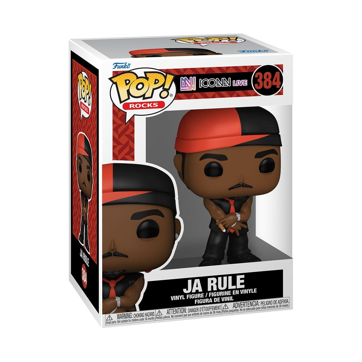 Funko POP! Rocks: Ja Rule - Collectable Vinyl Figure - Gift Idea - Official Merchandise - for Kids & Adults - Music Fans - Model Figure for Collectors and Display