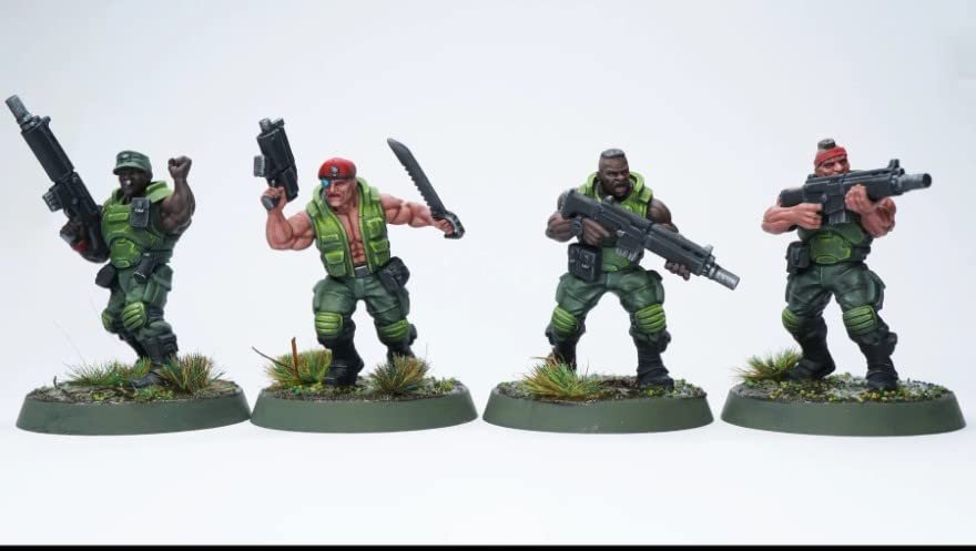 Reptilian Overlords: SpaceNam (20 Figures) Multi-Part Hard Plastic (HIGH Impact POLYSTYRENE) 28MM Figures - Made in The USA…