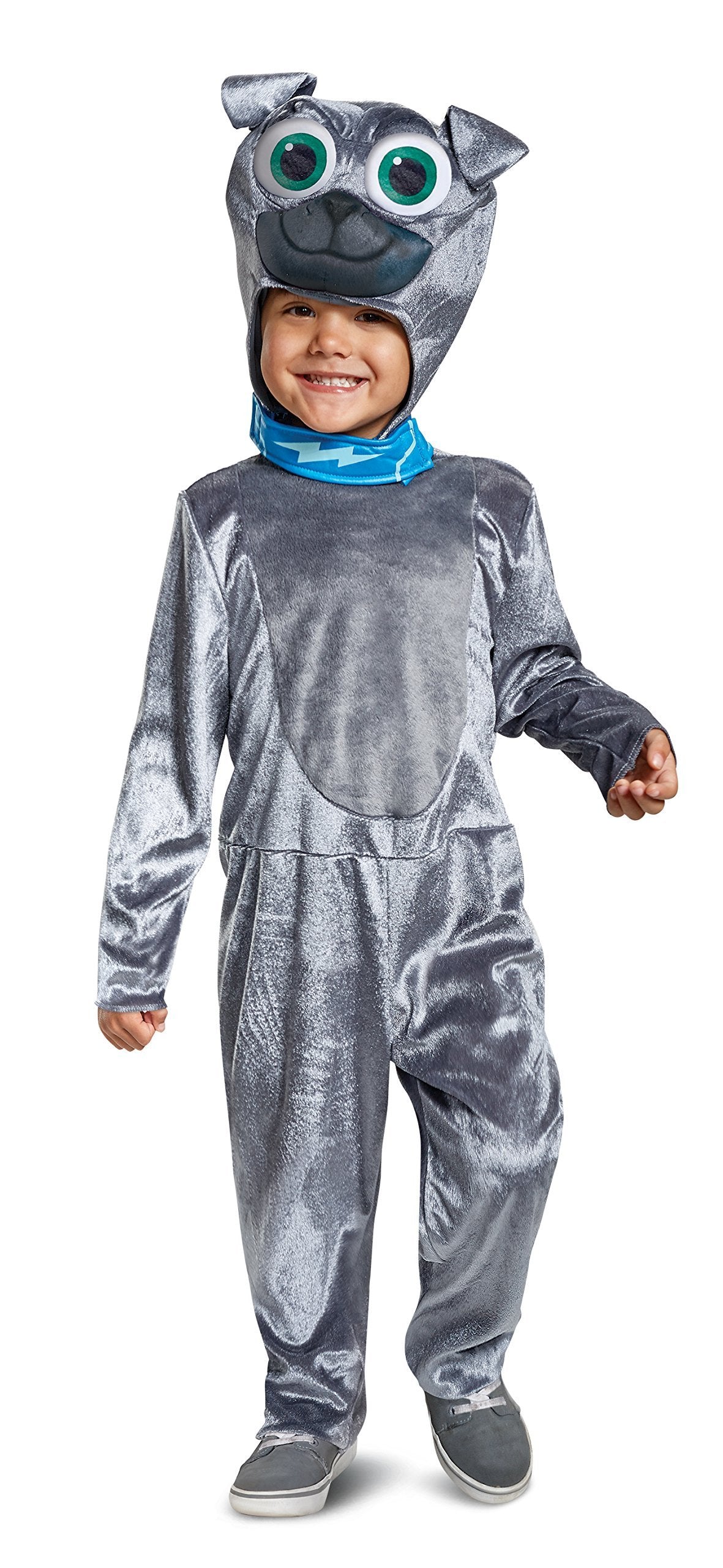 Disguise Disney Junior Bingo Puppy Dog Pals Toddler Boys' Costume Gray, Large/(4-6)