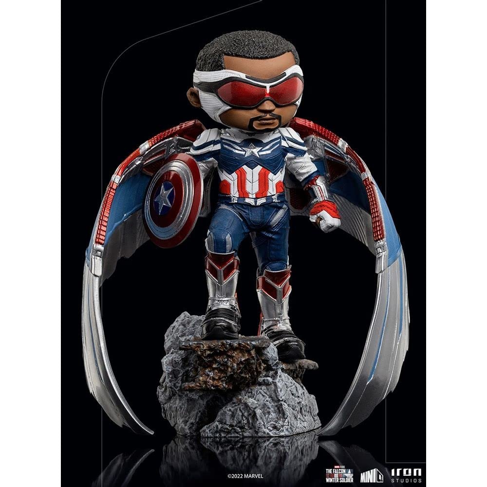 Iron Studios Statue Captain America Sam Wilson - The Falcon and The Winter Soldier - Minico