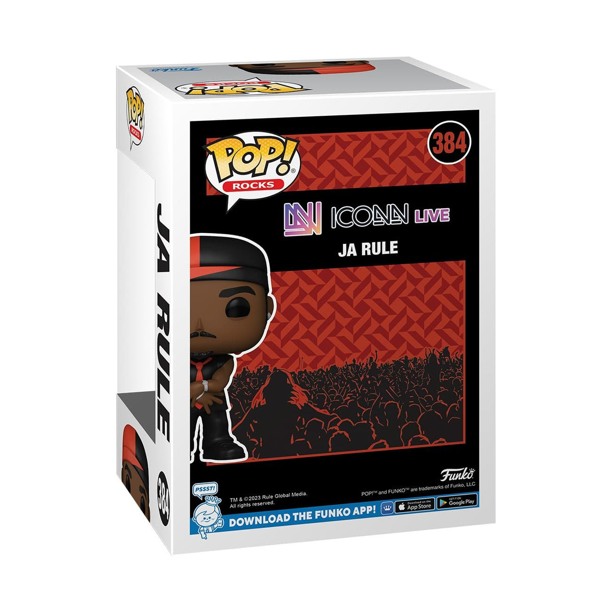 Funko POP! Rocks: Ja Rule - Collectable Vinyl Figure - Gift Idea - Official Merchandise - for Kids & Adults - Music Fans - Model Figure for Collectors and Display