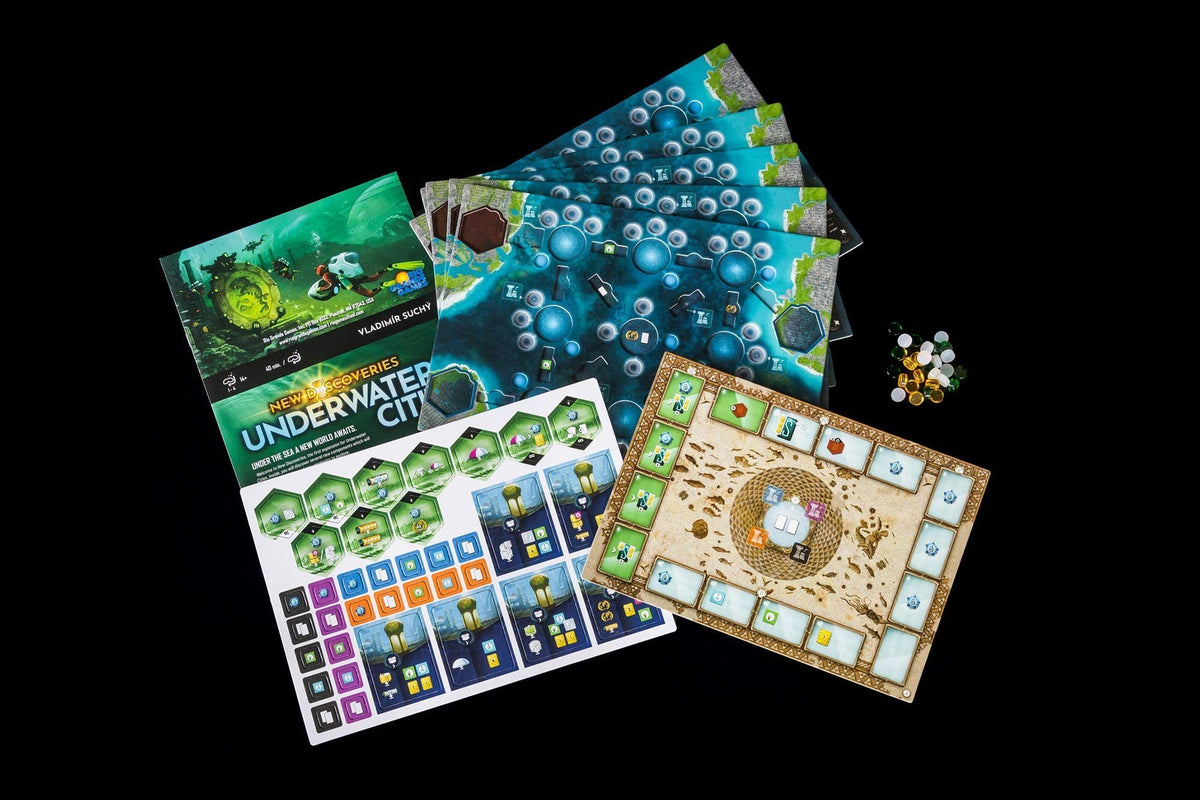 Rio Grande Games Underwater Cities: New Discoveries Expansion