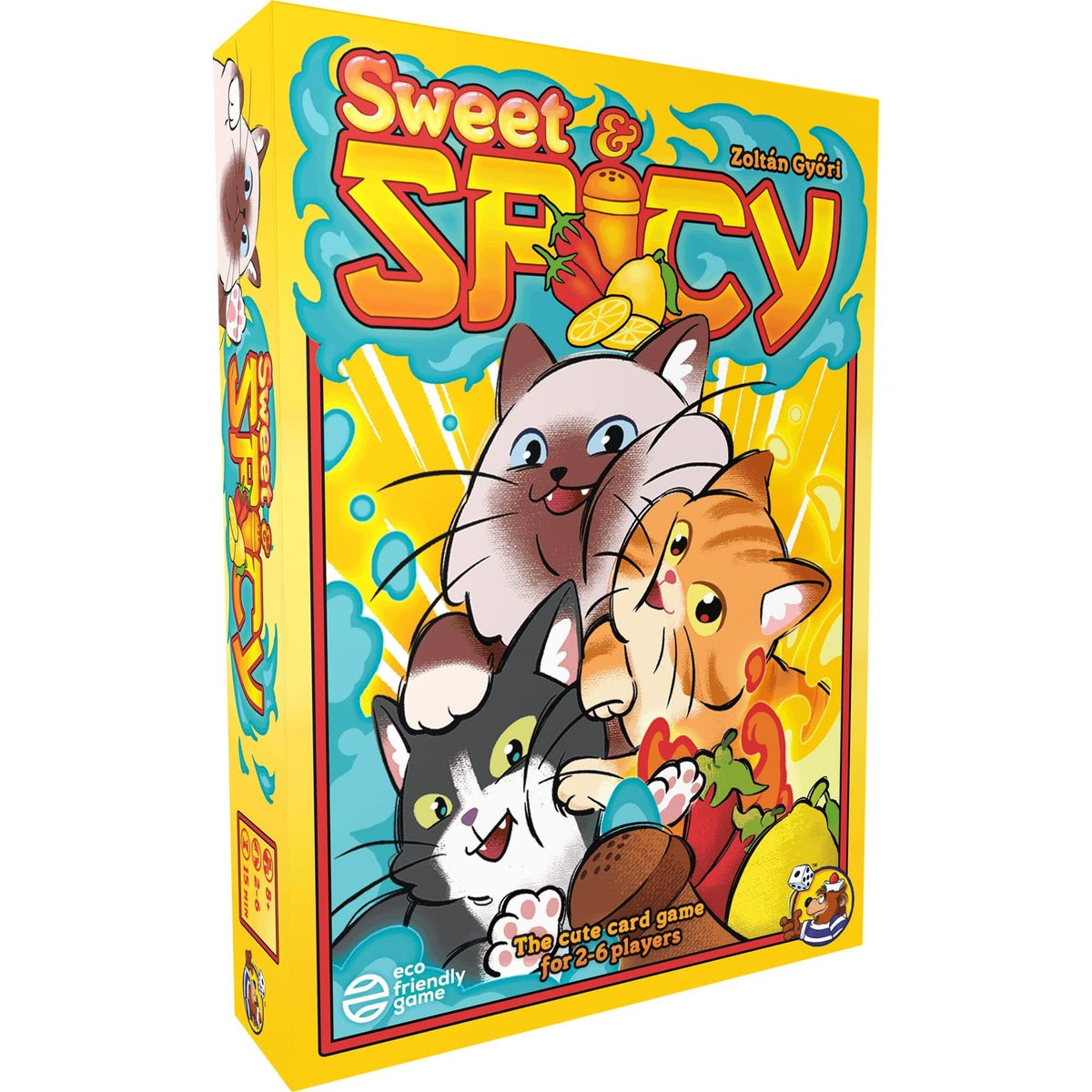 HeidelBÄR Games | Sweet &amp; Spicy | Card Game | The New &amp; Even More Accessible Version of Spicy | A Bluff Card Game | 2 to 6 Players, Age 8+, 15 Min