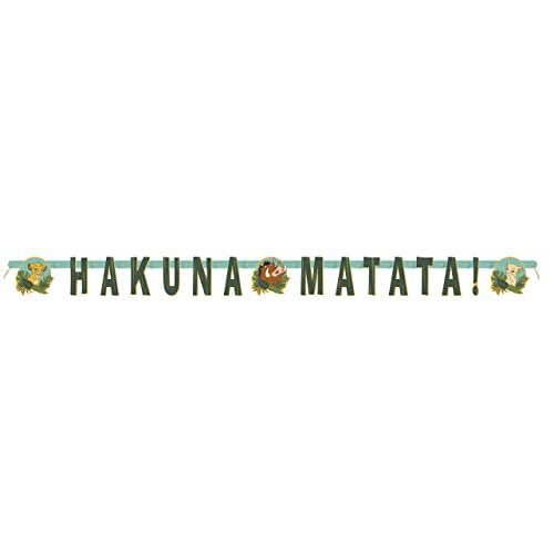 Lion King Hakuna Matata Jointed Banner | 5.63 Ft | 1 Pc