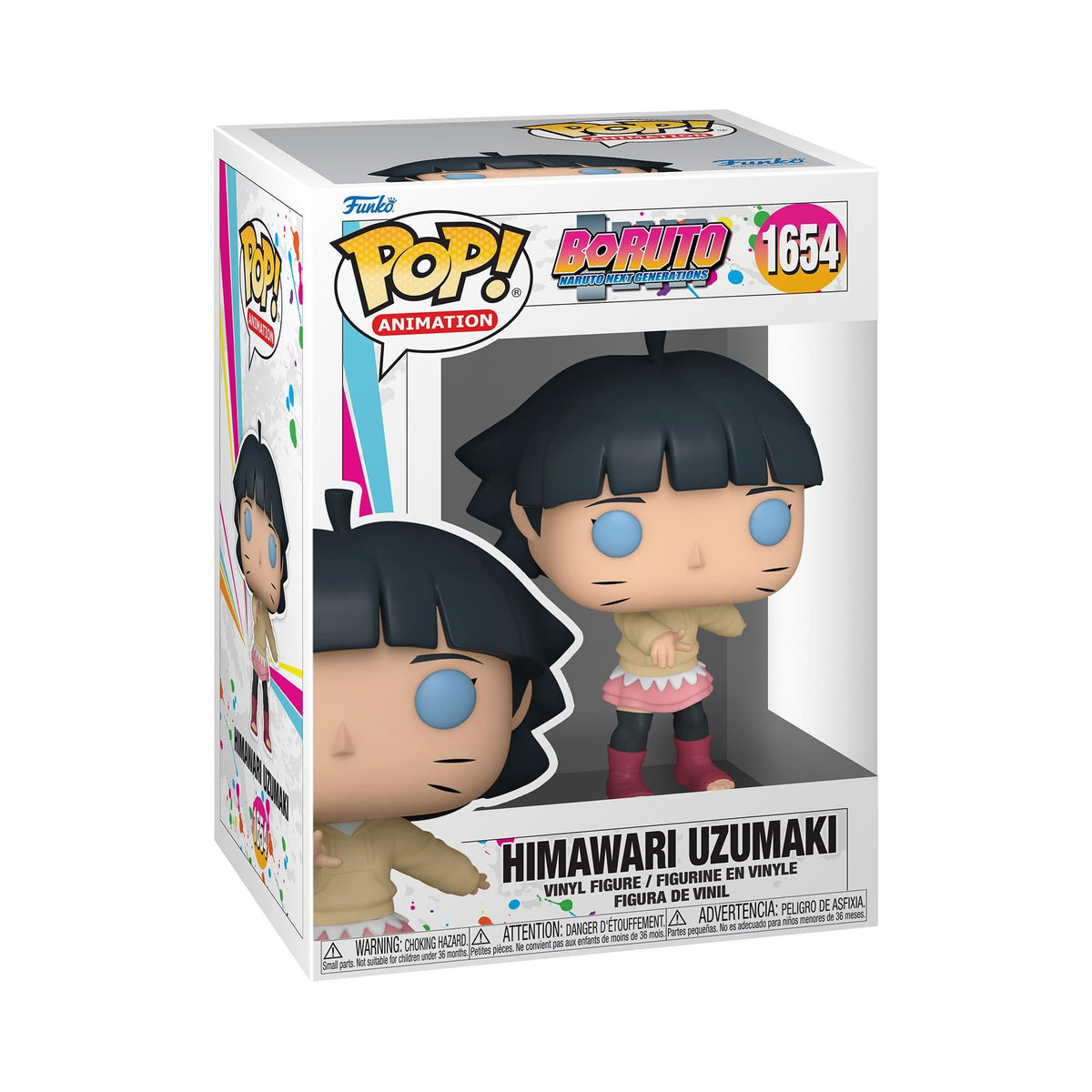 Funko POP! Animation: Boruto - Himawari Uzumaki - 1/6 Odds for Rare Chase Variant - Boruto: Naruto Next Generations - Collectable Vinyl Figure - Gift Idea - Official Merchandise - for Kids & Adults