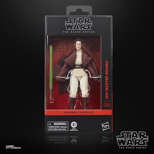 STAR WARS The Black Series Jedi Master Indara, The Acolyte Collectible 6 Inch Action Figure