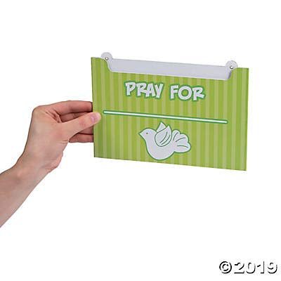 Fun Express Prayer Wall Bulletin Board Set - 134 Pieces - Sunday School and Home Religious Decor