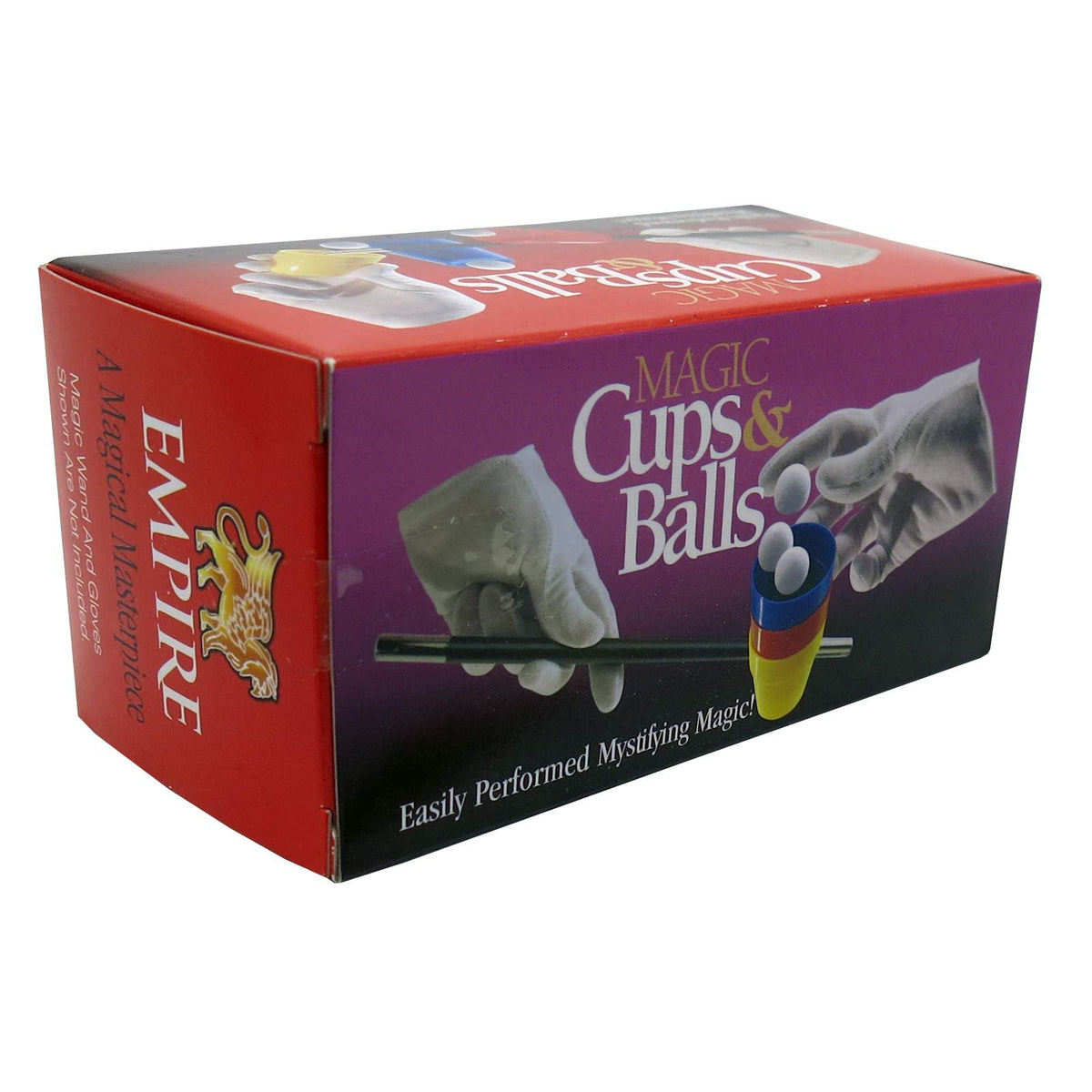 Loftus International Empire Magic Cups & Balls Trick Novelty Item
