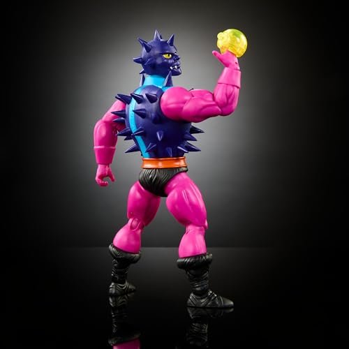 Mattel Masters of the Universe Origins Cartoon Collection Action Figure & Accessories Set, Spikor 5.5-inch Collectible Toy with Mini-Comic