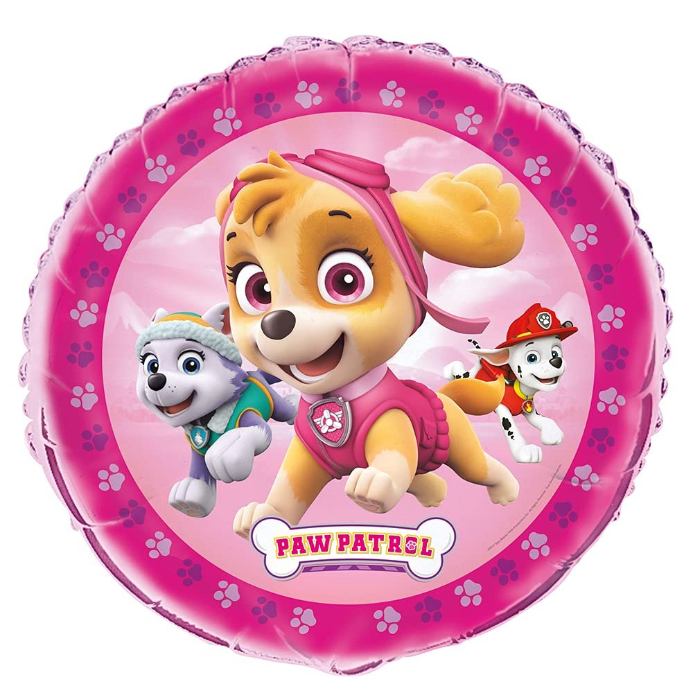 Multicolor Paw Patrol Girl Invitations (5.5" x 4") 8 Count, Vibrant Paper Party Invites & Exciting Design - Perfect For Birthday Celebrations & Paw Patrol-Themed Events