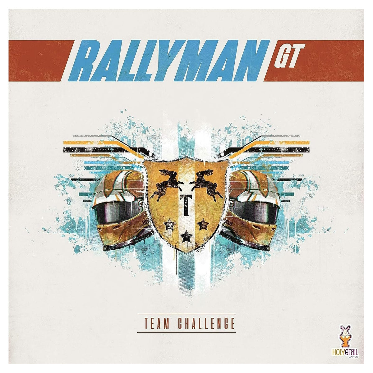 Holy Grail Games | Rallyman: GT - Team Challenge | Strategy Board Game Expansion | Race Cars with Dice | 1 to 12 Players | 45 Minutes | Ages 10+