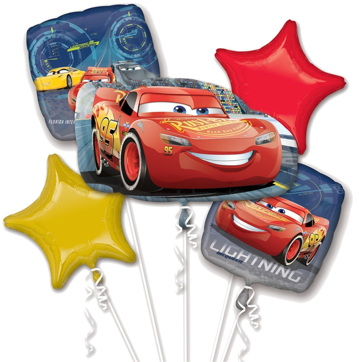 BOUQUET CARS 3 LIGHTNING MCQUEEN