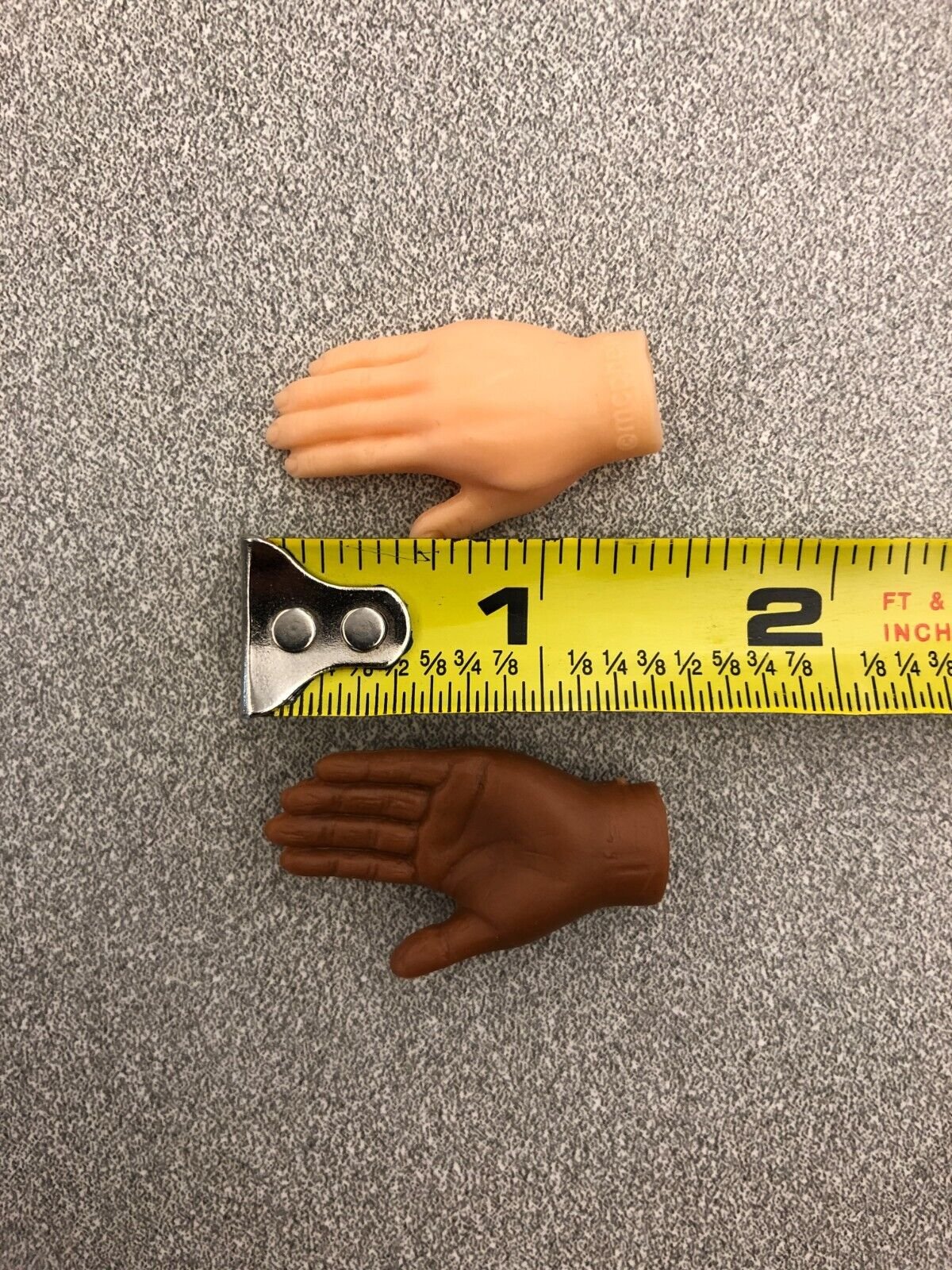 Tiny Finger Hands - Set of 10 small hands - Asst color and left/right - Novelty