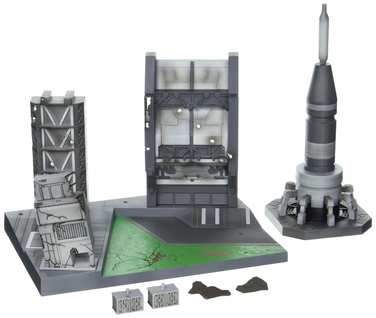Megahouse - Gundam Seed - G Structure (GS06) Heliopolis Battle Stage 1/144 HG Series, Realistic Model Series