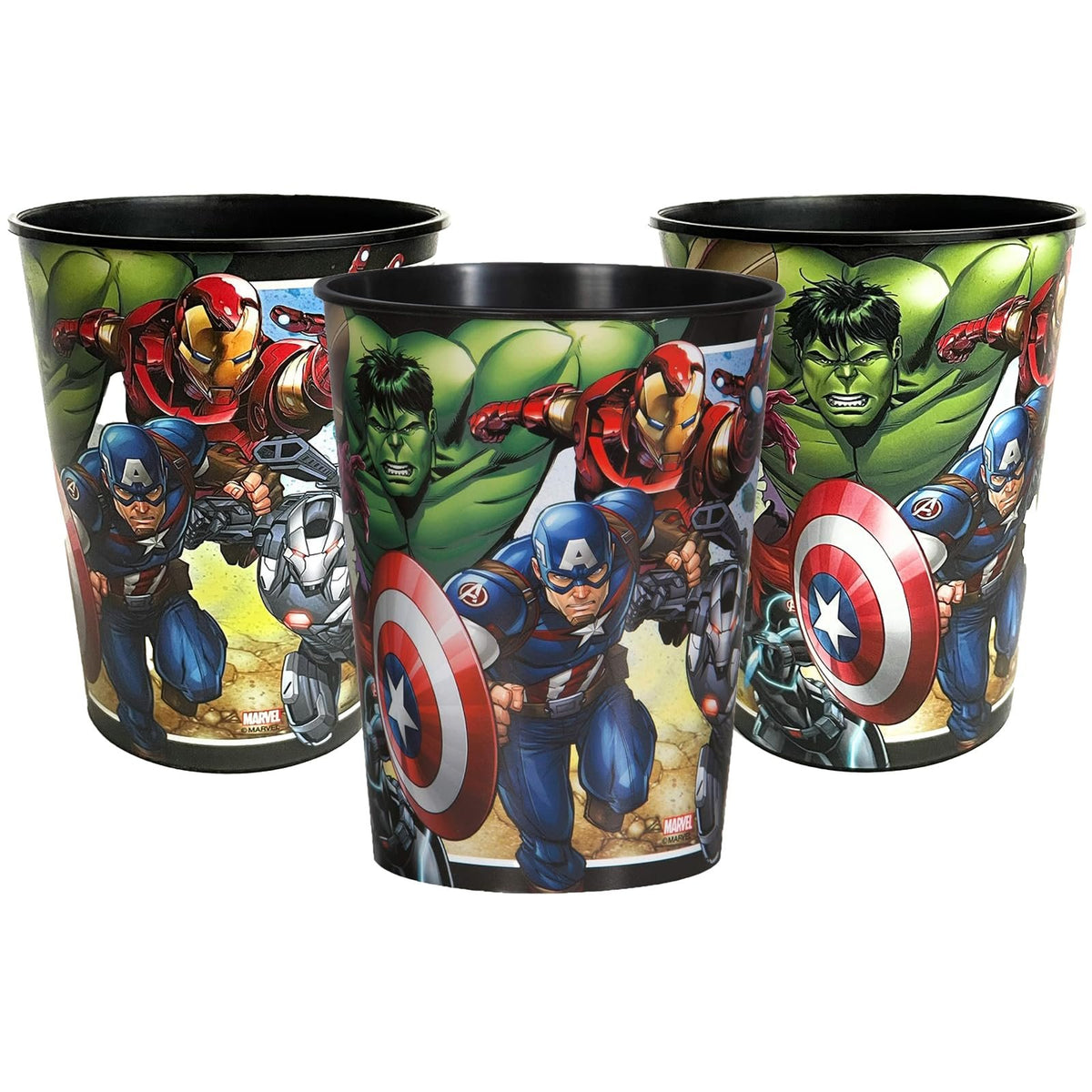 Unique Plastic Stadium Cup - 16 Oz, Avengers, 1 Pc