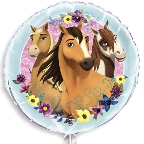 Spirit Riding Free Foil Balloon - 18" | Silver | 1 Pc
