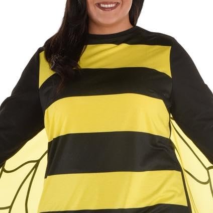 Amscan womens Black & Yellow Queen Bee Costume Set - Perfect for Parties & Themed-events