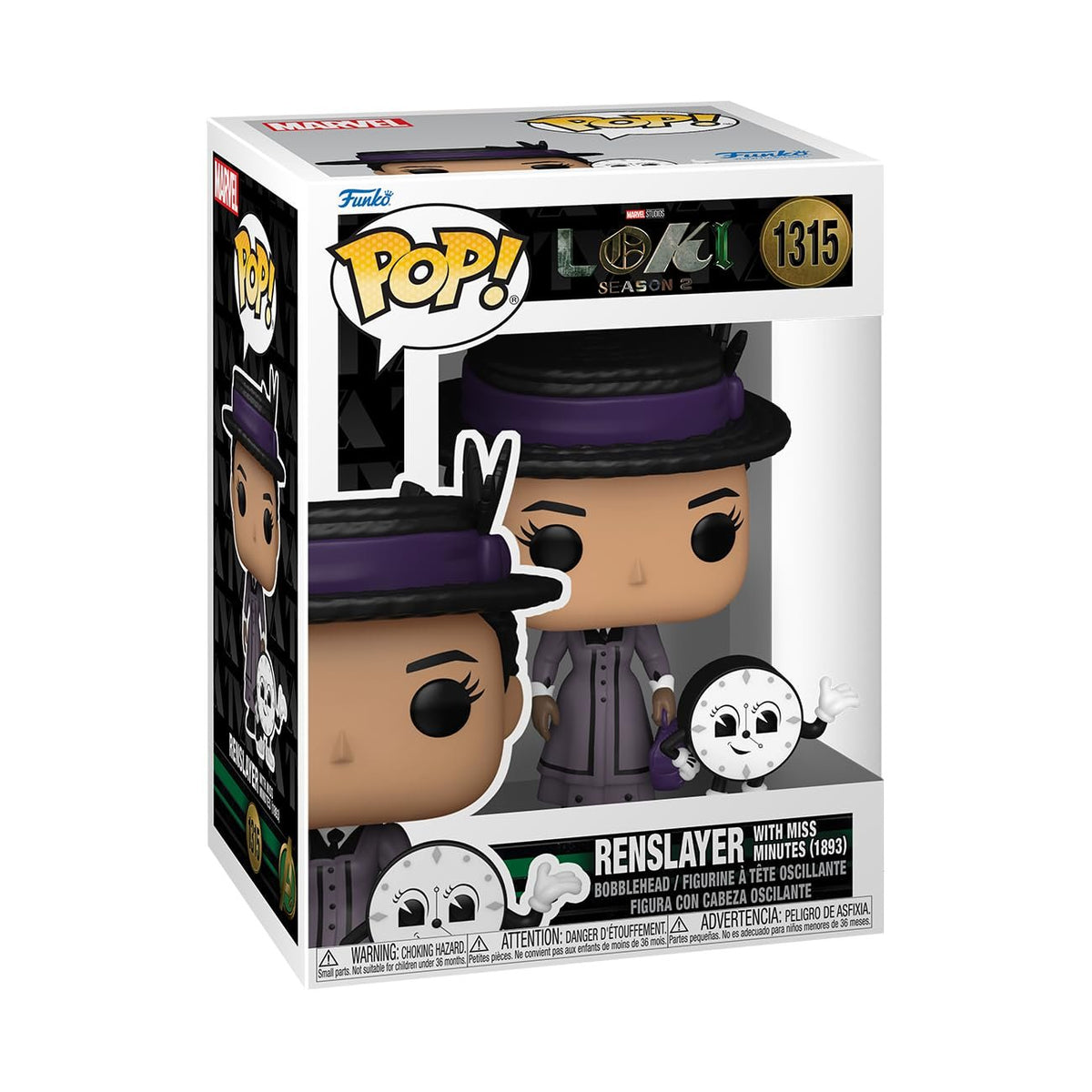 Funko POP! & Buddy: Loki - Renslayer & Miss Minutes - Collectable Vinyl Figure - Gift Idea - Official Merchandise - for Kids & Adults - TV Fans - Model Figure for Collectors and Display