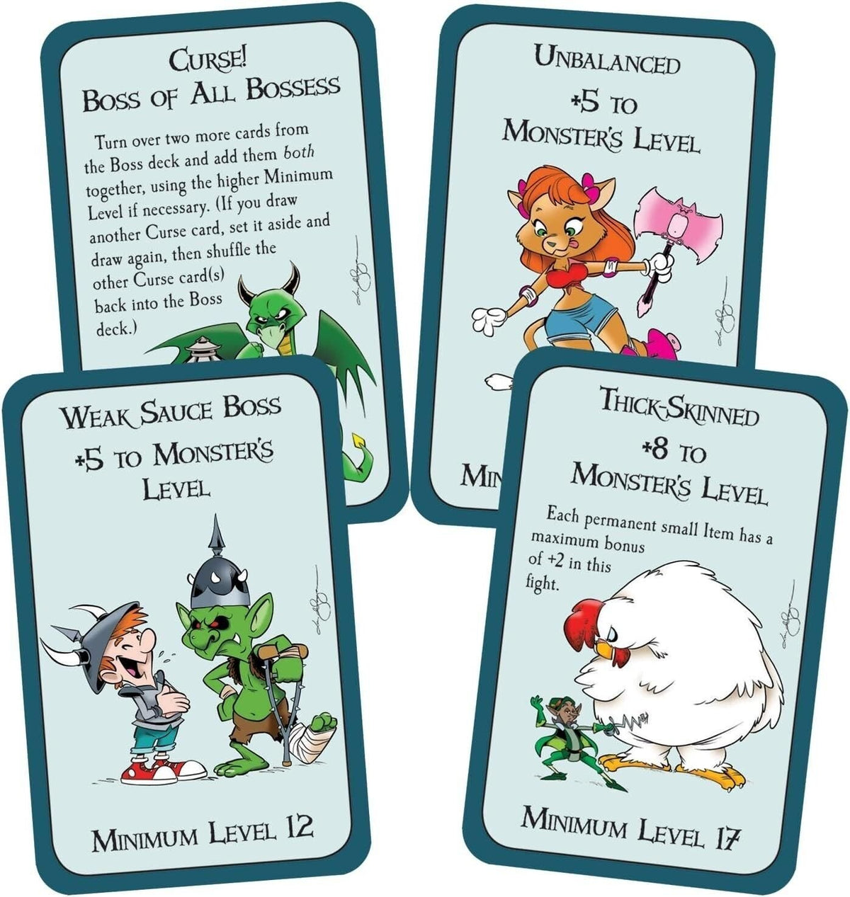 Munchkin Bosses | Card Game Expansion Containing 30 New Cards