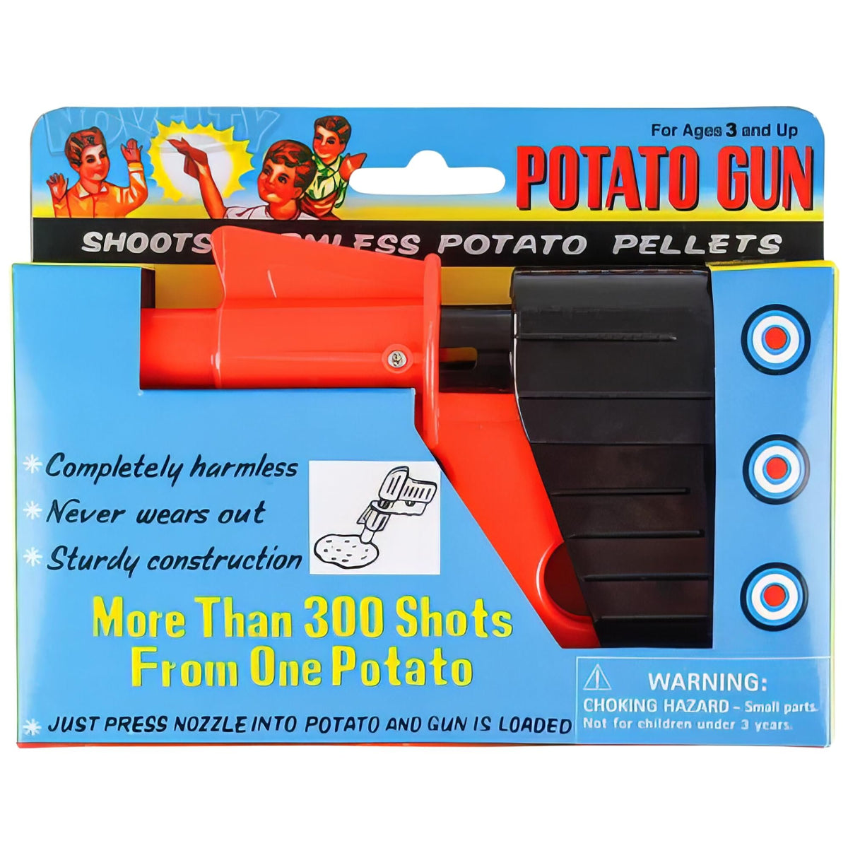 Rhode Island Novelty 6" Potato Gun