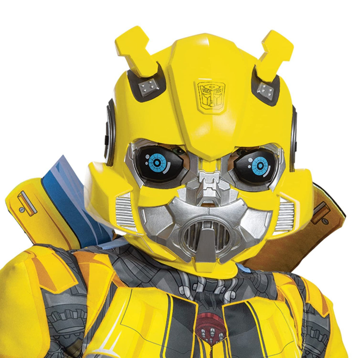 Disguise Bumblebee Muscle Costume for Kids, Official Transformers Rise of the Beasts Padded Costume and Mask
