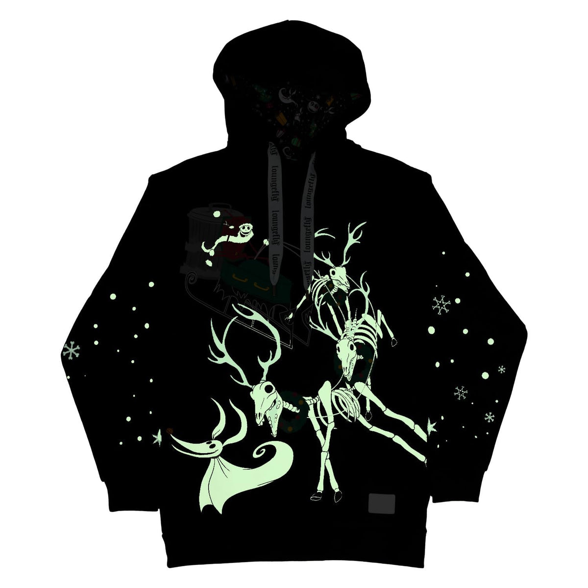 Loungefly Disney NBC Christmas Town Hooded Sweatshirt