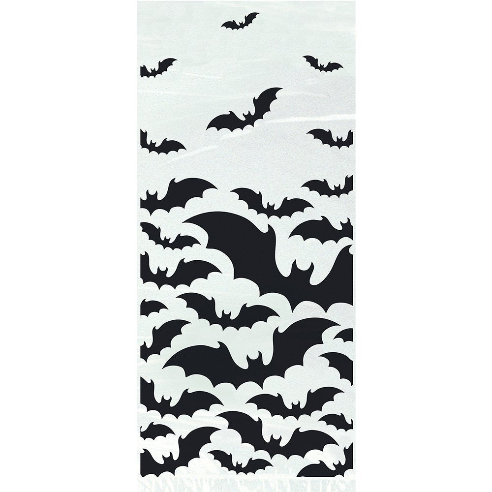 Halloween Bats Cellophane Bags | 11&quot; x 5&quot; | 20 Pcs