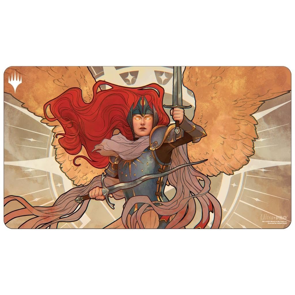 Ultra Pro - MTG Murders at Karlov Manor Playmat Aurelia, The Law Above, Durable Tabletop Professional Card Game Desk Mat Accessories MTG Collector&#39;s Item