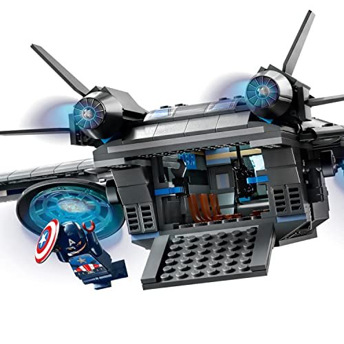 Lego Marvel The Avengers Quinjet Kid Super Hero toy building block