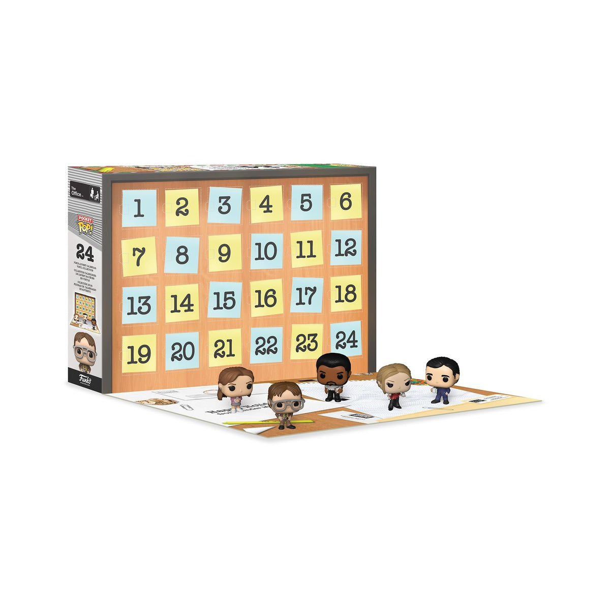Funko Pop! Advent Calendar: The Office - Michael Scott - 24 Days of Surprises - Collectible Vinyl Mini Figures - Mystery Box - Gift Idea - Holiday Present for Girls, Boys & Kids - Christmas Countdown