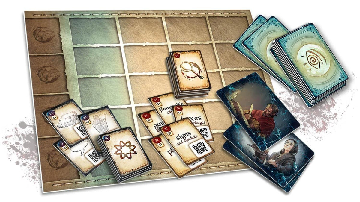 Chronicles of Crime Millennium 1400 Board Game - Immersive Detective Mystery Adventure, Cooperative Game for Kids and Adults, Ages 12+, 1-4 Players, 60-90 Minute Playtime, Made by Lucky Duck Games