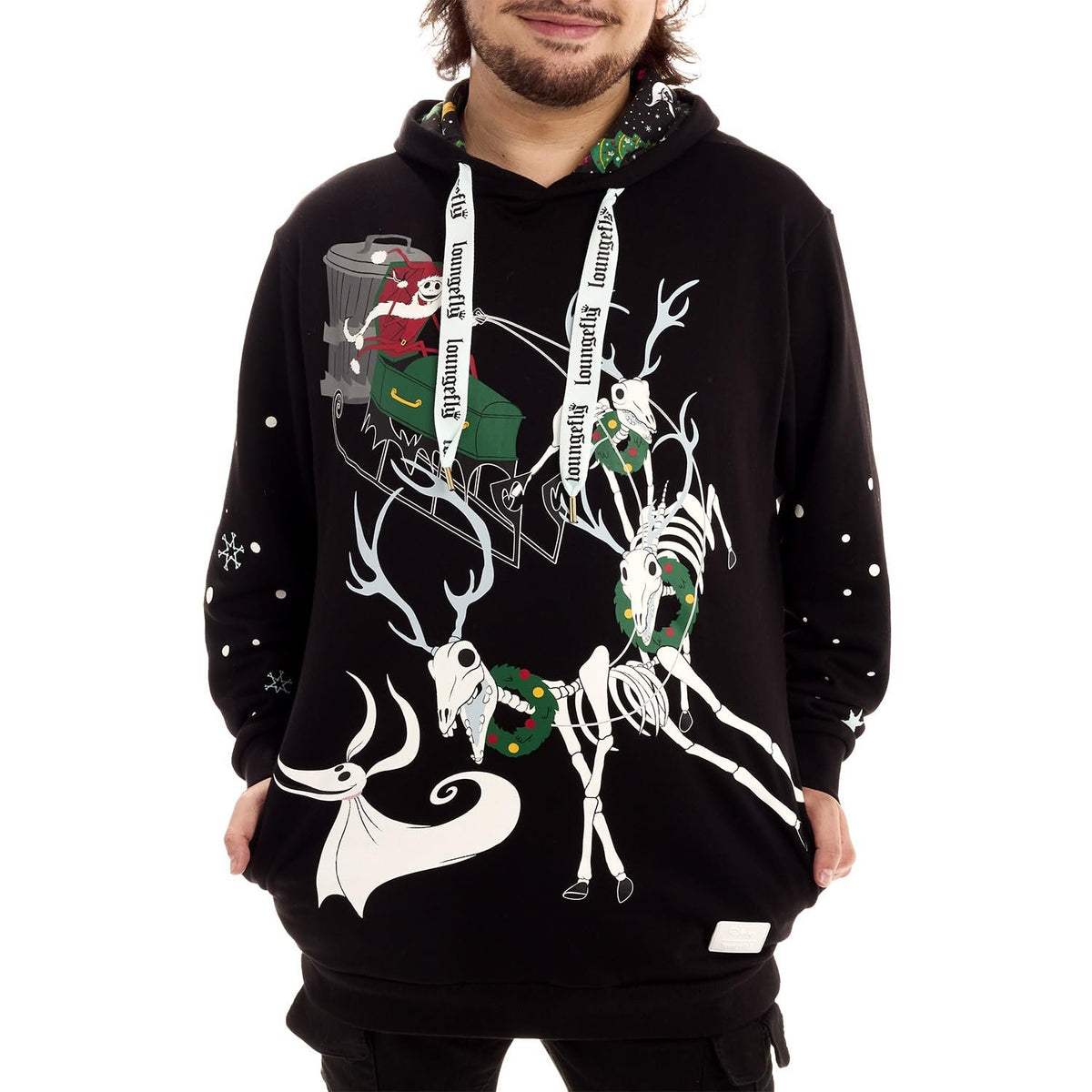 Loungefly Disney NBC Christmas Town Hooded Sweatshirt