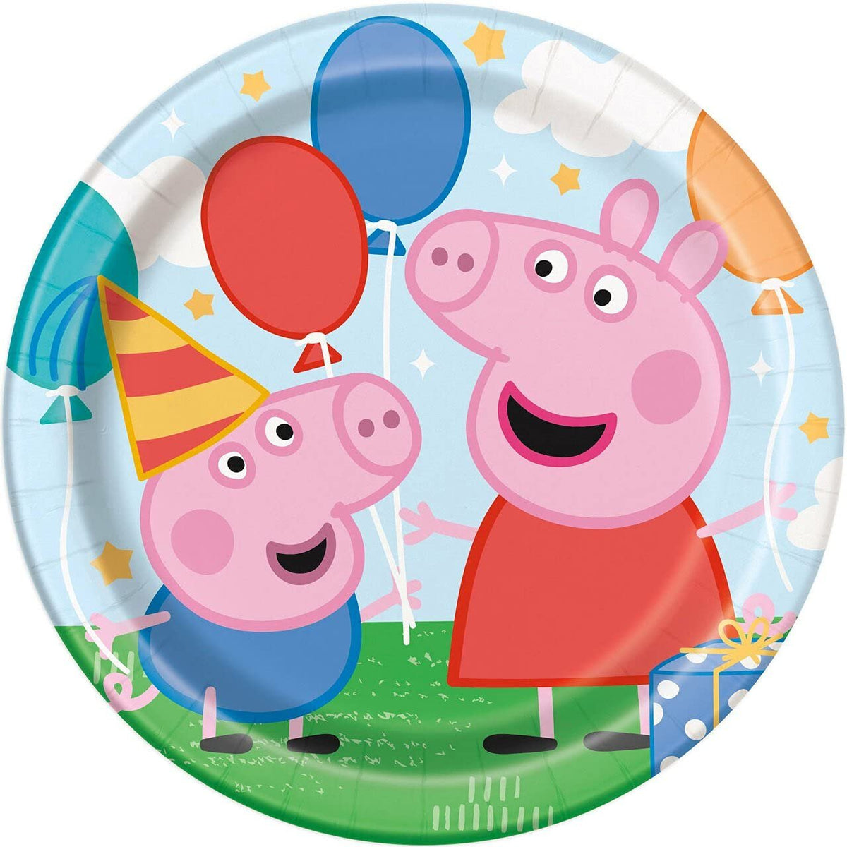 PP 9 inch Dessert Plates 8ct, Medium