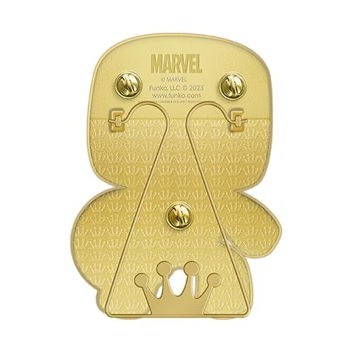 Loungefly PIN POP! Large Enamel Pin Marvel: Gingerbread - Captain America - Captain America Large Enamel Pin - Marvel Comics Enamel Pins - Cute Collectable Novelty Brooch